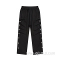 Spring New Pleated Breasted Loose Sweatpants